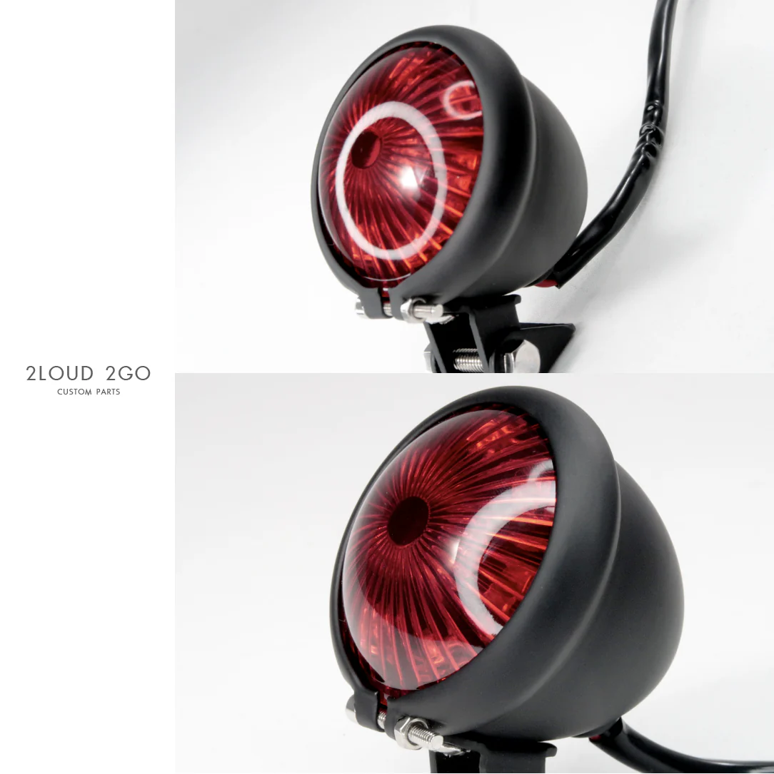 2LOUD Custom LED Bates Taillight (black)