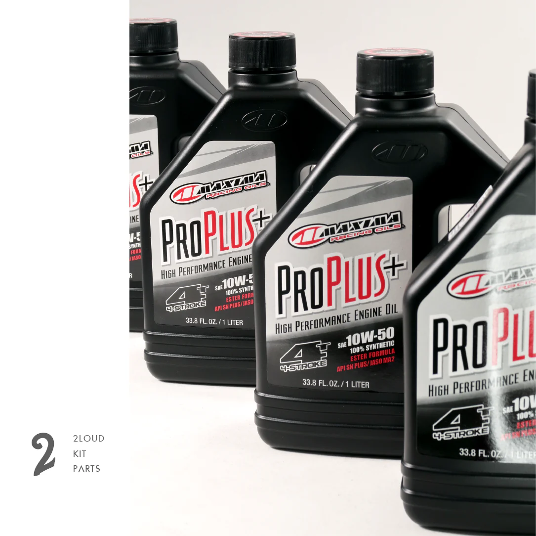 2Loud ProPlus 4t 10w50 Fully Synthetic Ester Engine Oil