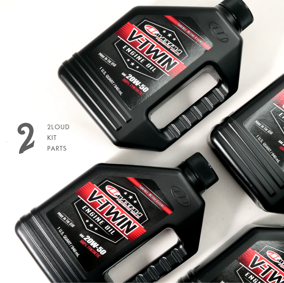 2Loud Custom Harley 20W50 Full Synthetic Engine Oil