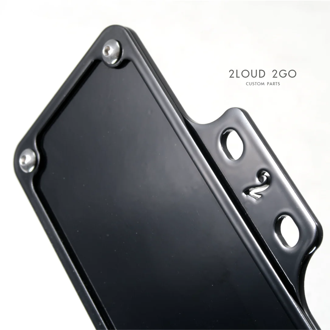Air-Cooled Triumph Front Number Plate Bracket