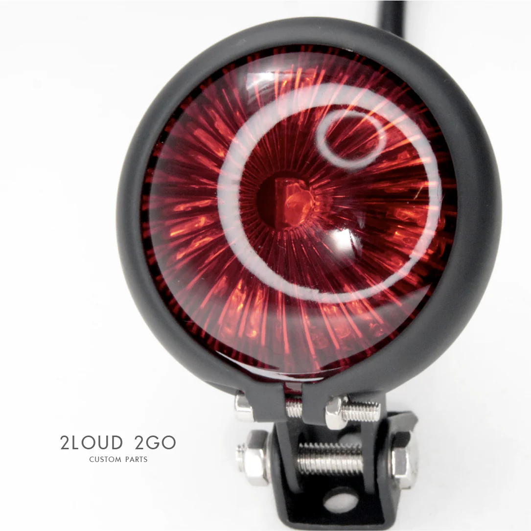 2LOUD Custom LED Bates Taillight (black)