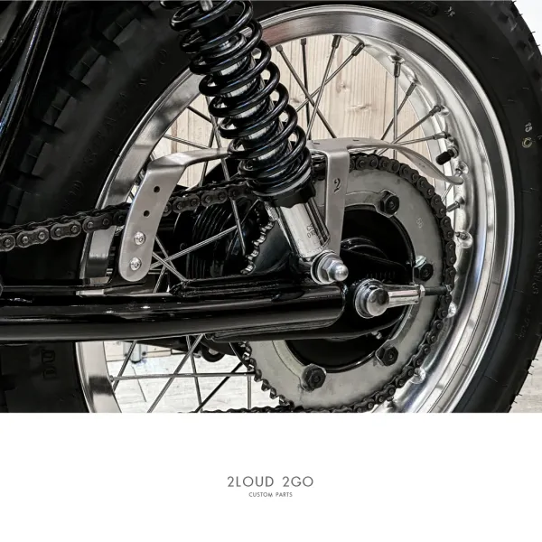 2LOUD Custom｜YAMAHA SR400 Chain Cover