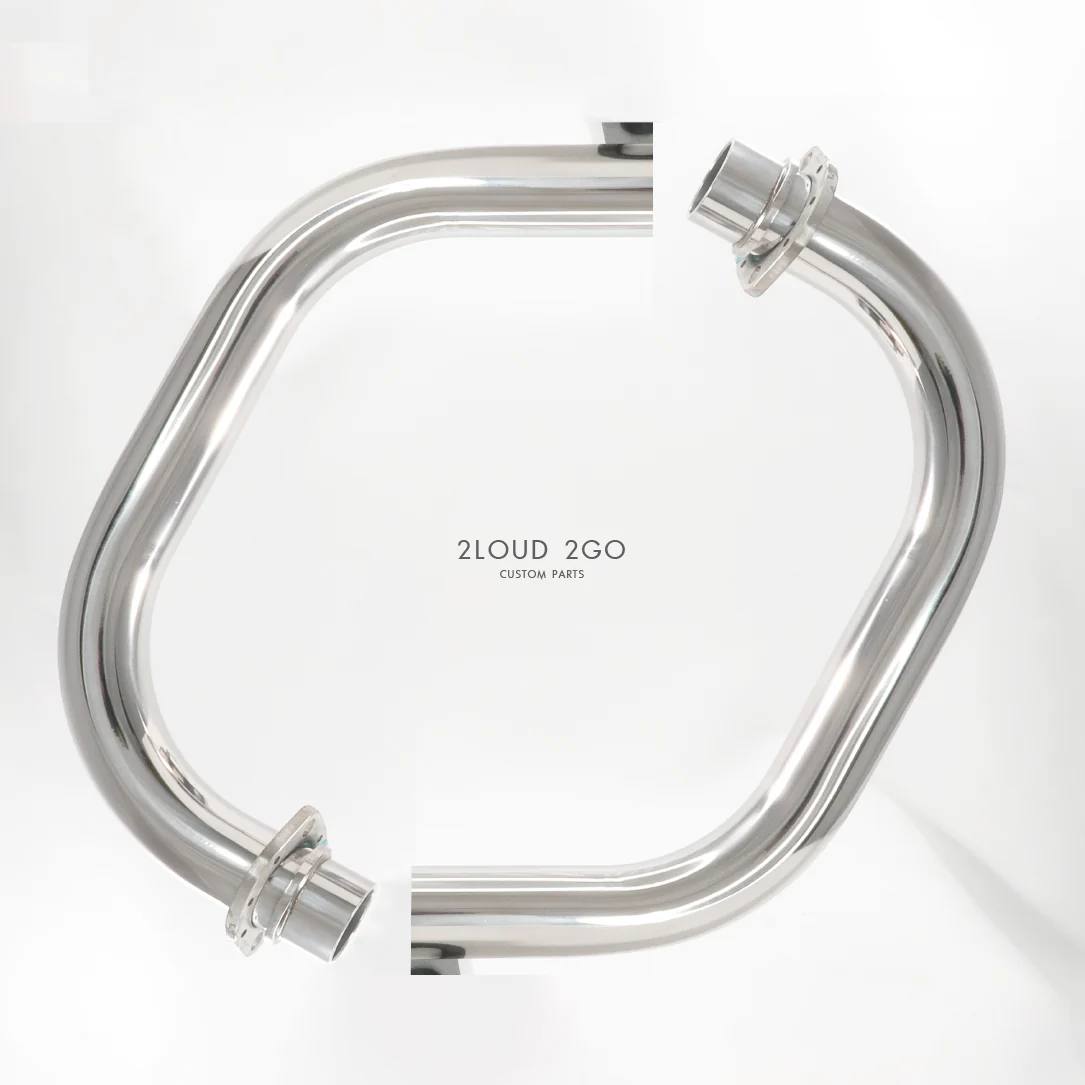 2LOUD Custom Polished Stainless Steel Exhaust Tip
