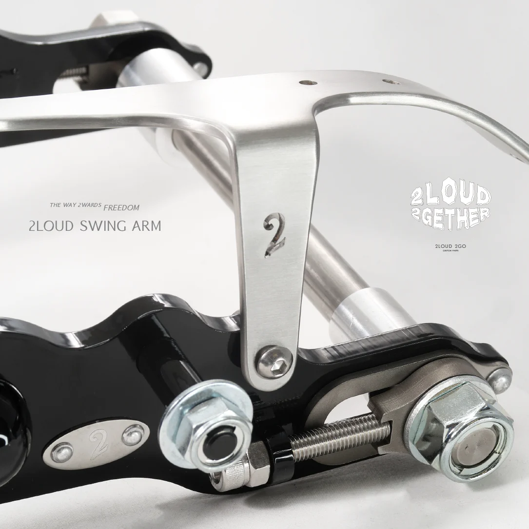 2LOUD KTR Wide/Narrow Tire Swingarm
