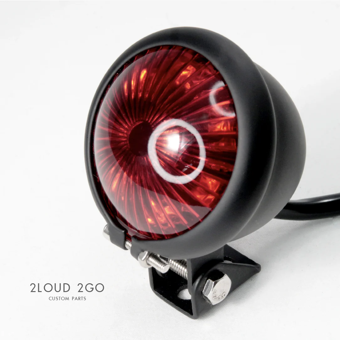 2LOUD Custom LED Bates Taillight (black)