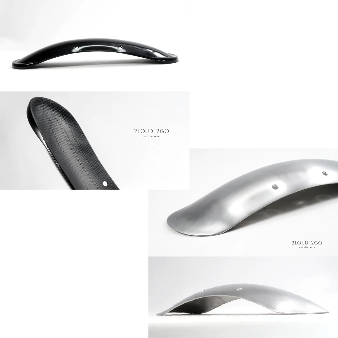 2LOUD Custom Clouded Leopard Front Mudguard