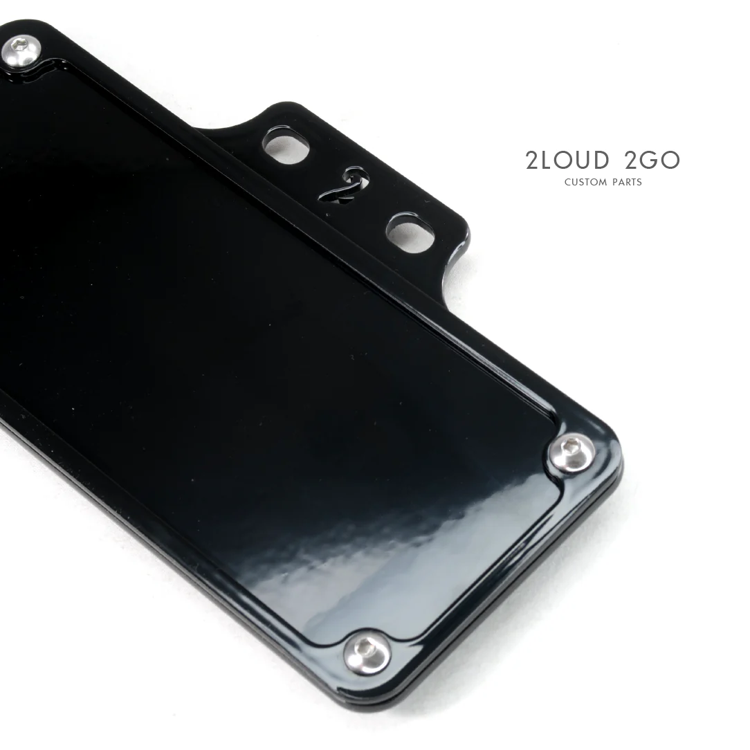 Air-Cooled Triumph Front Number Plate Bracket