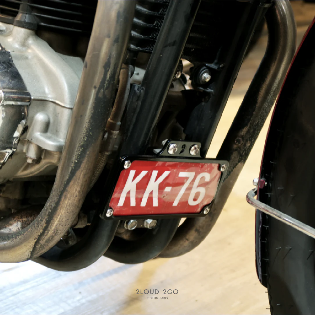 Air-Cooled Triumph Front Number Plate Bracket