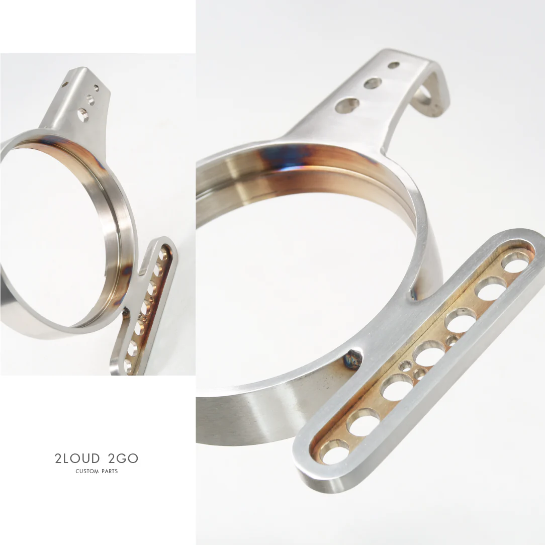 2LOUD Custom Harley Sportster XL Gauge Relocation Bracket
