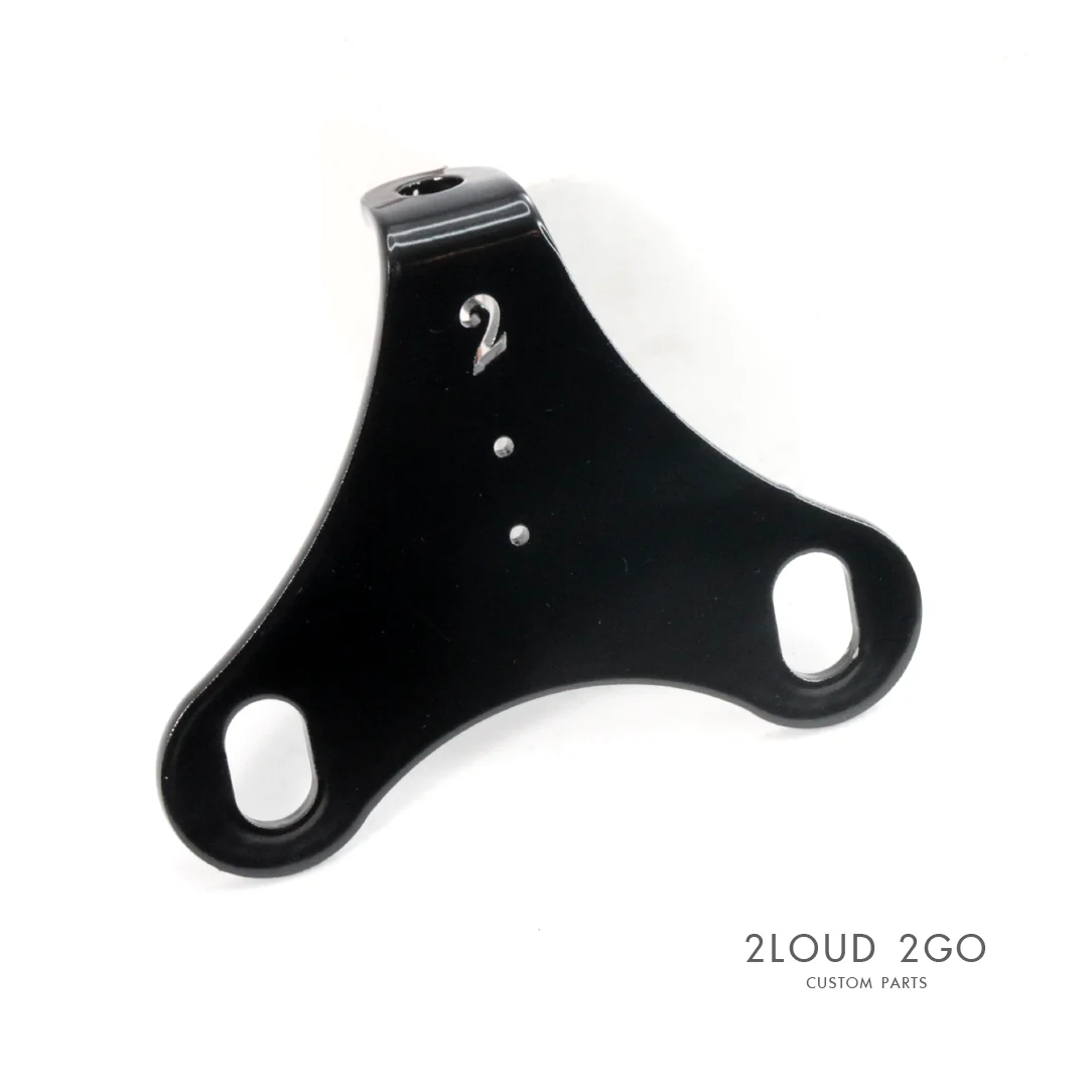 Harley 4.5-inch Headlight Bracket with Inverted Mount