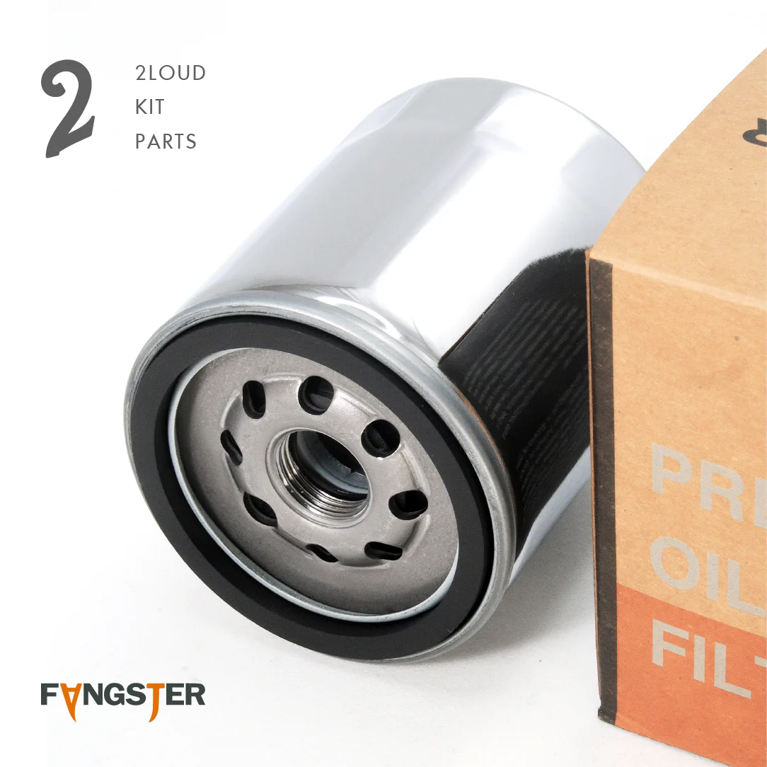 2LOUD Custom Harley Oil Filter