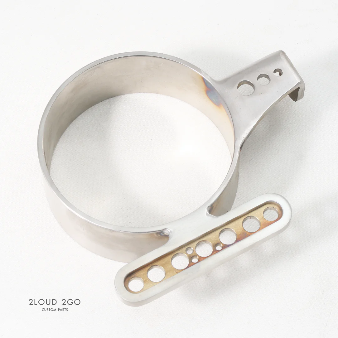 2LOUD Custom Harley Sportster XL Gauge Relocation Bracket