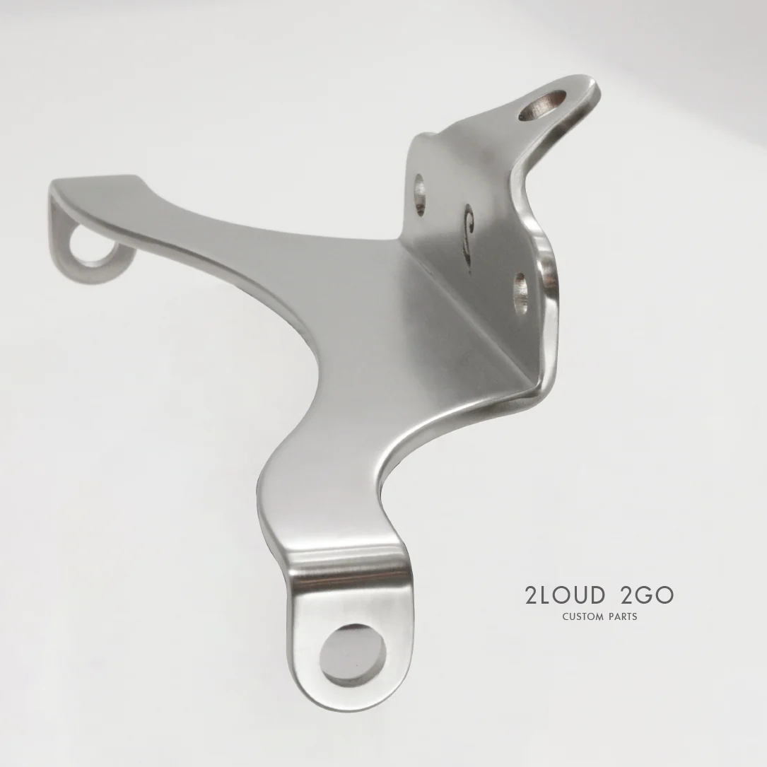 2LOUD Custom CB350 Headlight with Front Turn Signal Bracket