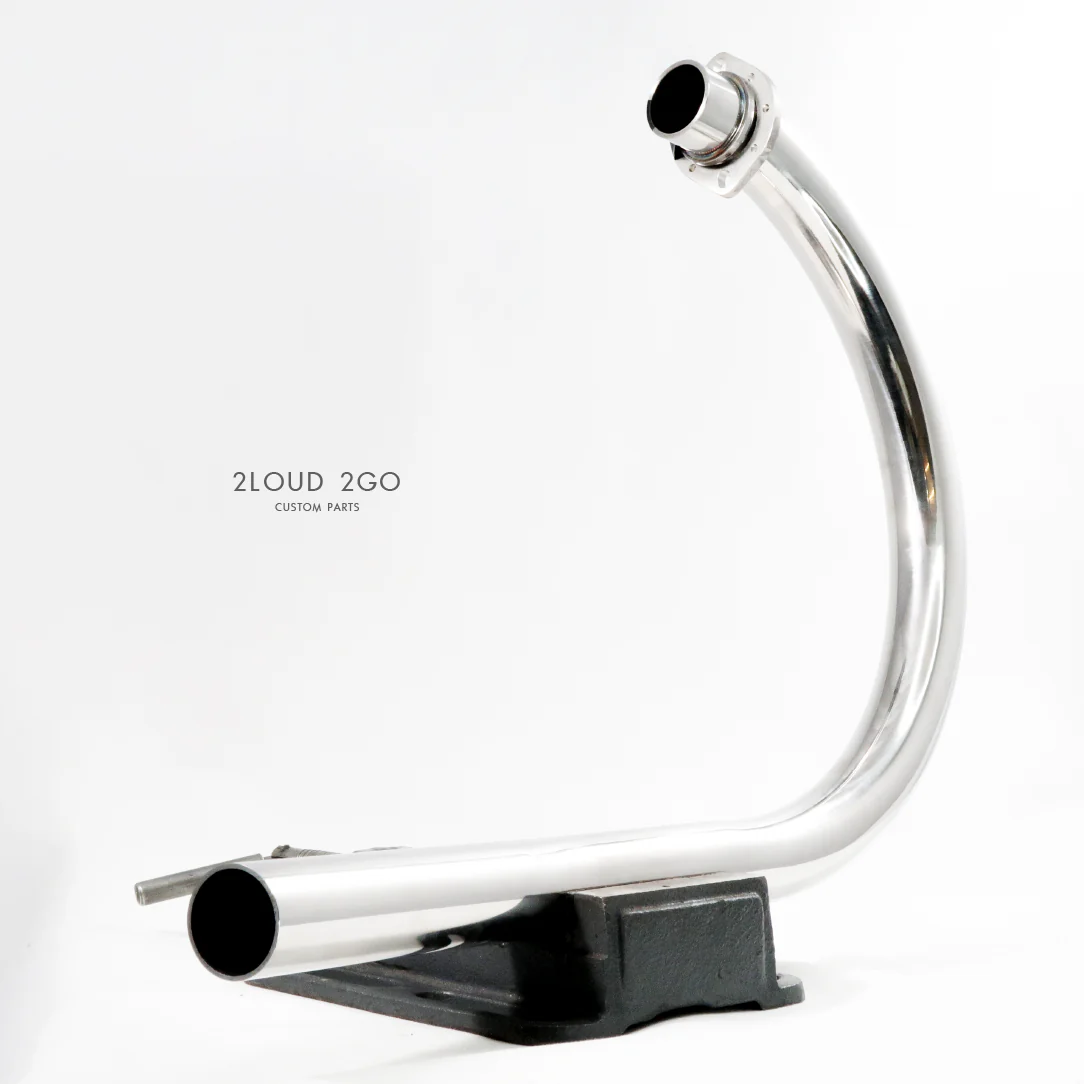 2LOUD Custom KTR150/HARTFORD Leopard Front Exhaust Pipe
