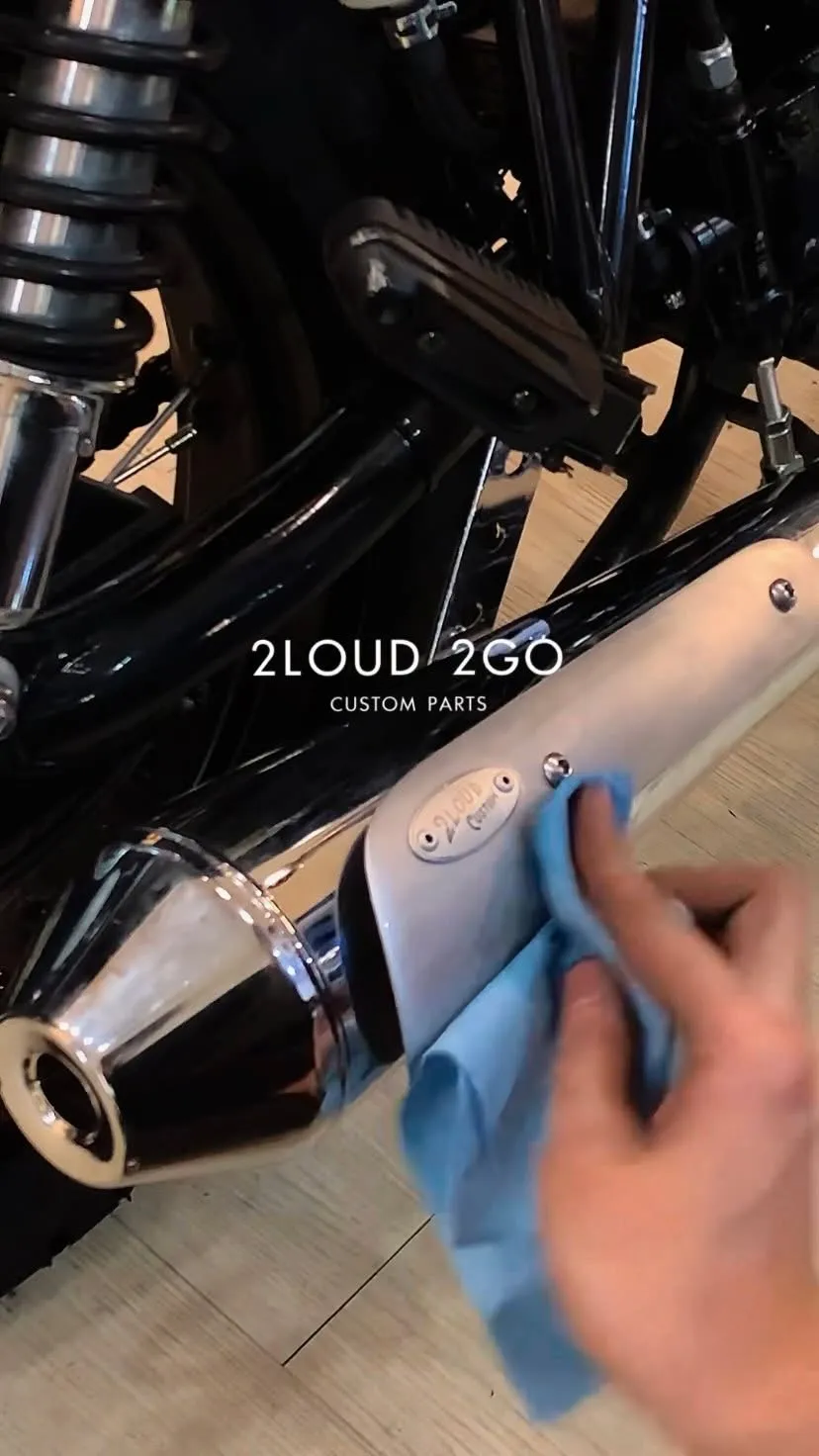 2 LOUD Exhaust pipe customization