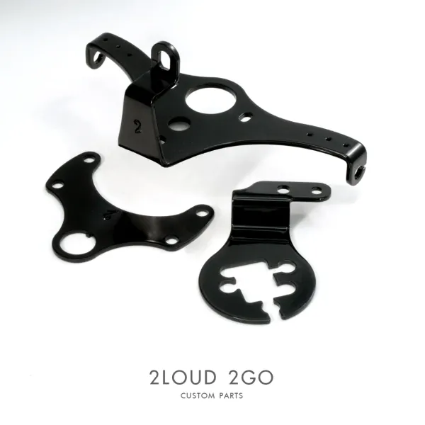 2LOUD Custom Hartford 223 Small Lock & Retracted Headlight Kit