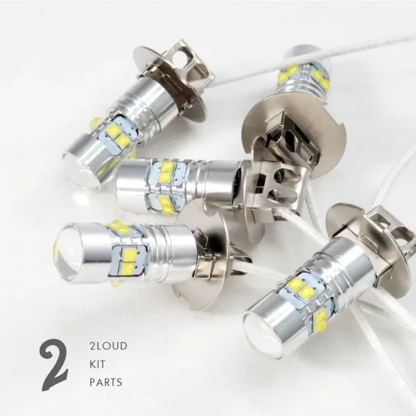 2Loud Custom H3 LED Light bulb