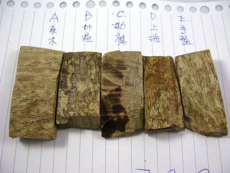 Experiment on Buddhist beads after polishing