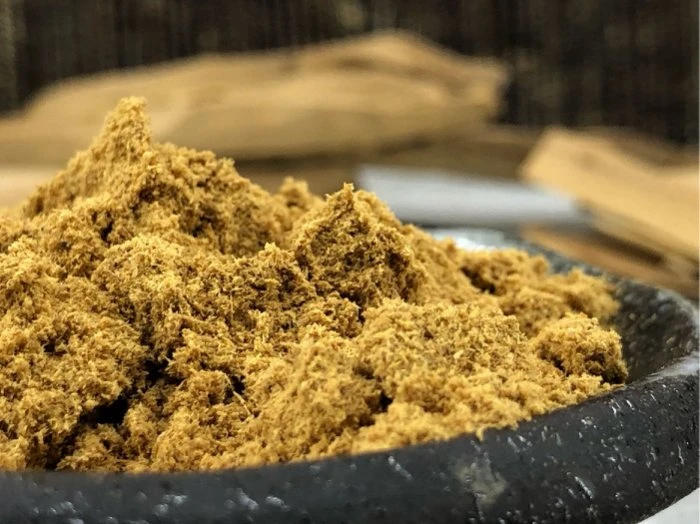 Genuine Indian Laoshan Chezhu powder costs 10 yuan per gram. Use 10 grams or more per dose.