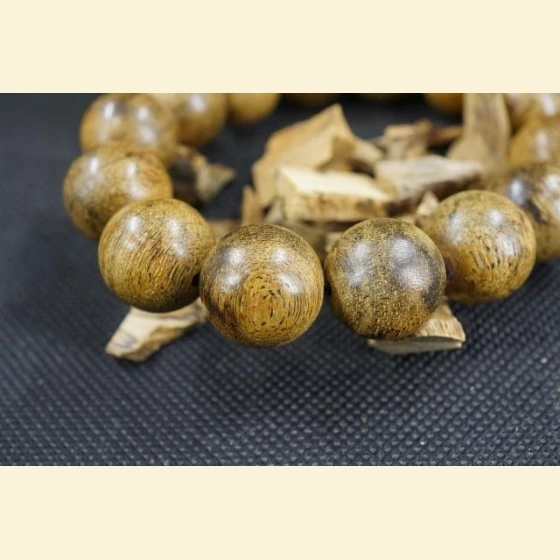 West Malaysia 16mm 28.35g Agarwood Prayer Beads