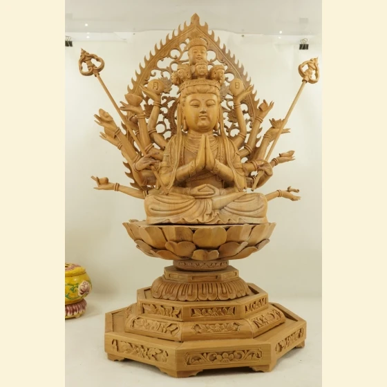 Cundi Buddha Mother Indian Old Mountain Sandalwood