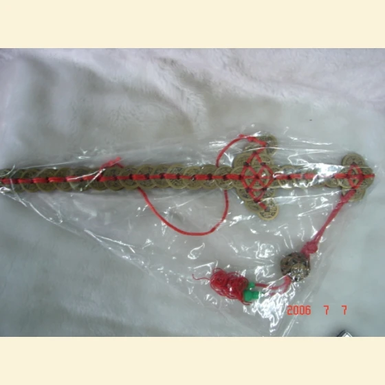 Ancient bronze coin sword