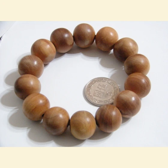 16mm Tonga Sandalwood Beads