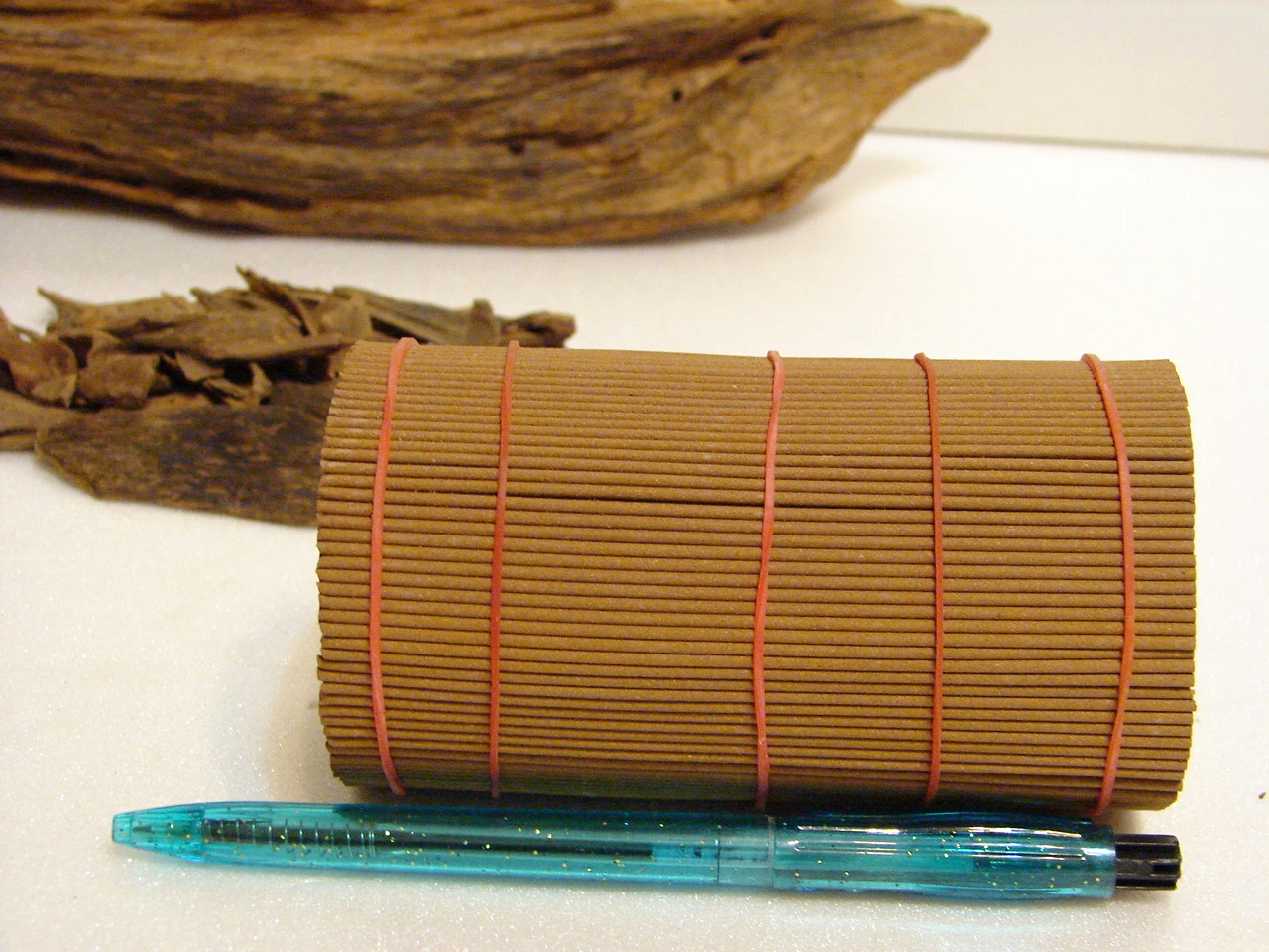 Indonesian agarwood, 3.5 inches, weighs about 1 kilogram.