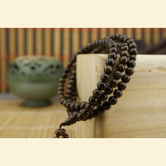 Indonesian Tarakan special flavor 6mm-108 beads Buddhist prayer beads~