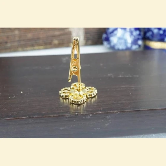 Lotus Flower, Vajra, Bagua Incense Clip - Taiwanese Treasures