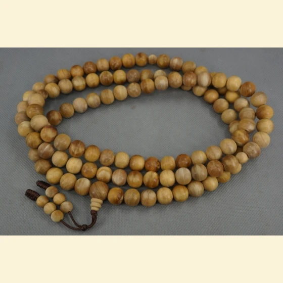 Tonga Old Mountain Sandalwood Beads 12mm-108 Beads