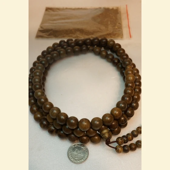 Malaysian Water-Sinking Float 12mm 108 Beads