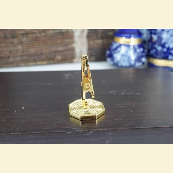 Lotus Flower, Vajra, Bagua Incense Clip - Taiwanese Treasures