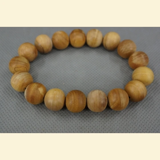 12mm Old Mountain Sandalwood Beads from Tonga