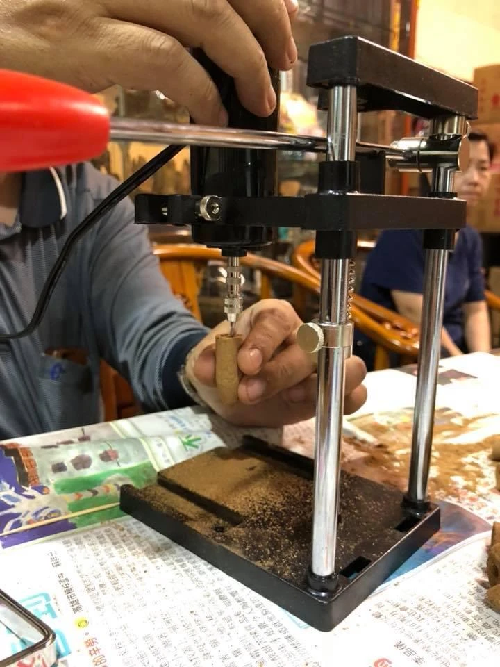 Indonesian Ilian agarwood backflow incense tower, each piece