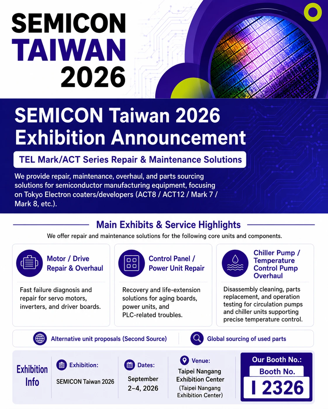 KJT at SEMICON Taiwan 2026