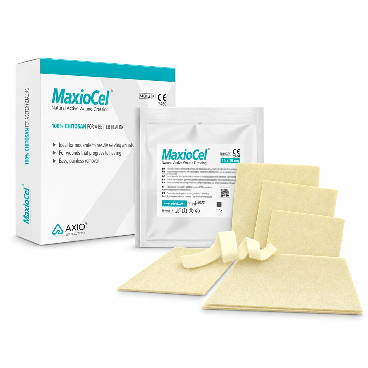 MaxioCel Chitosan Woound Dressing