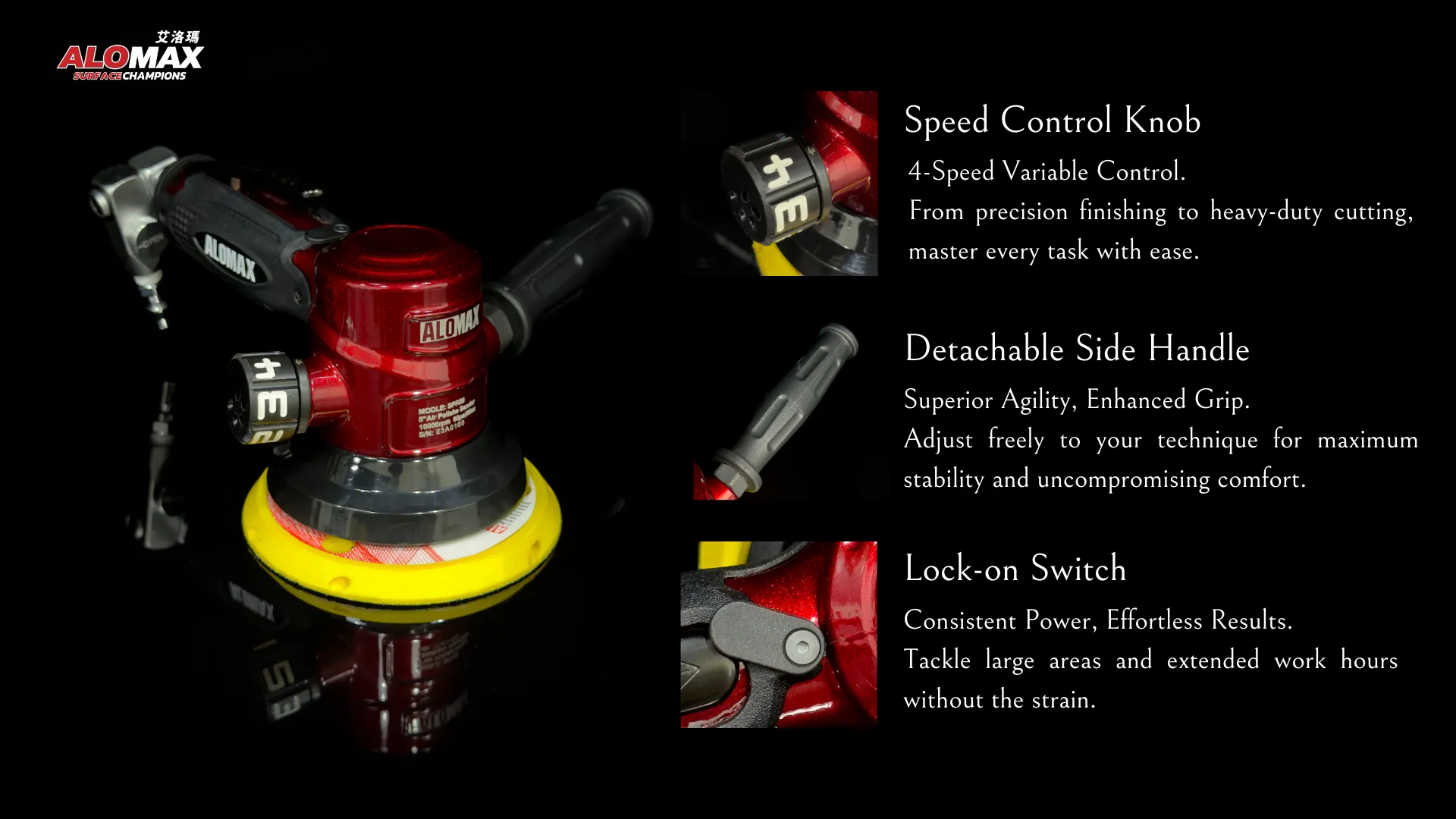Red Samurai Pneumatic Polishing & Sanding Kit
