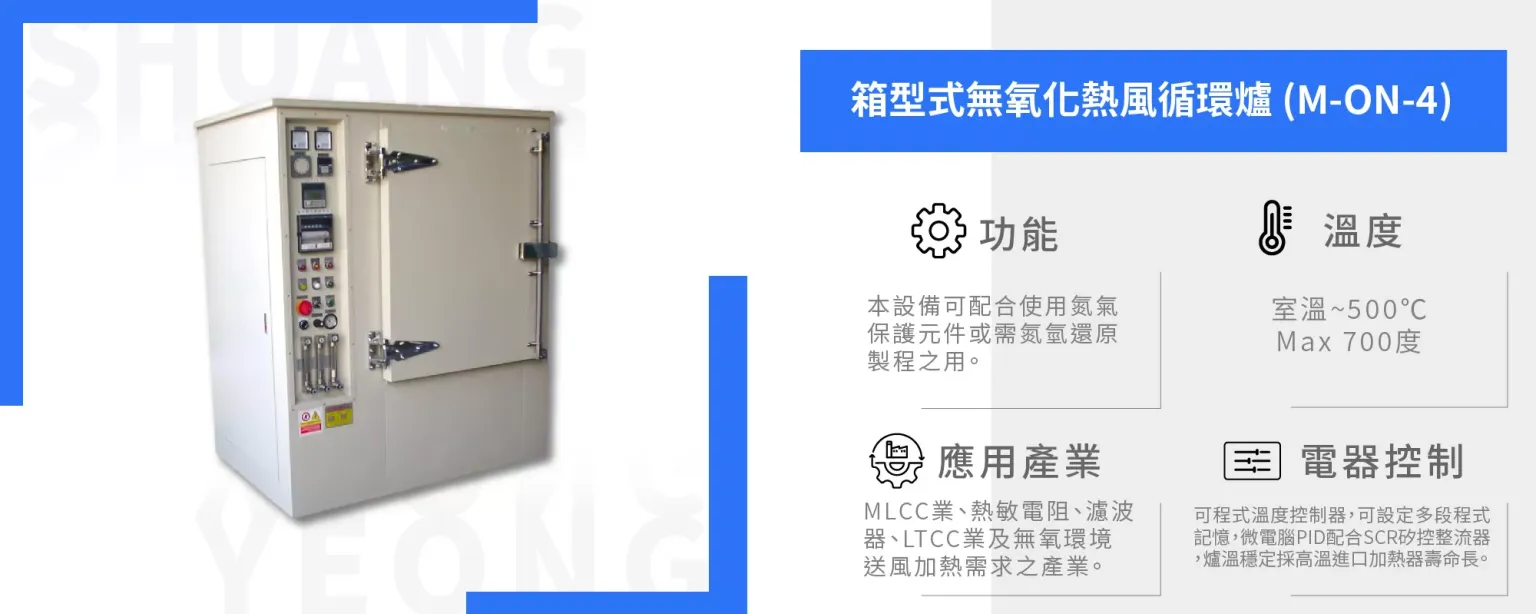 Box-Type Non-Oxidizing Hot Air Circulation Furnace (M-ON-4)