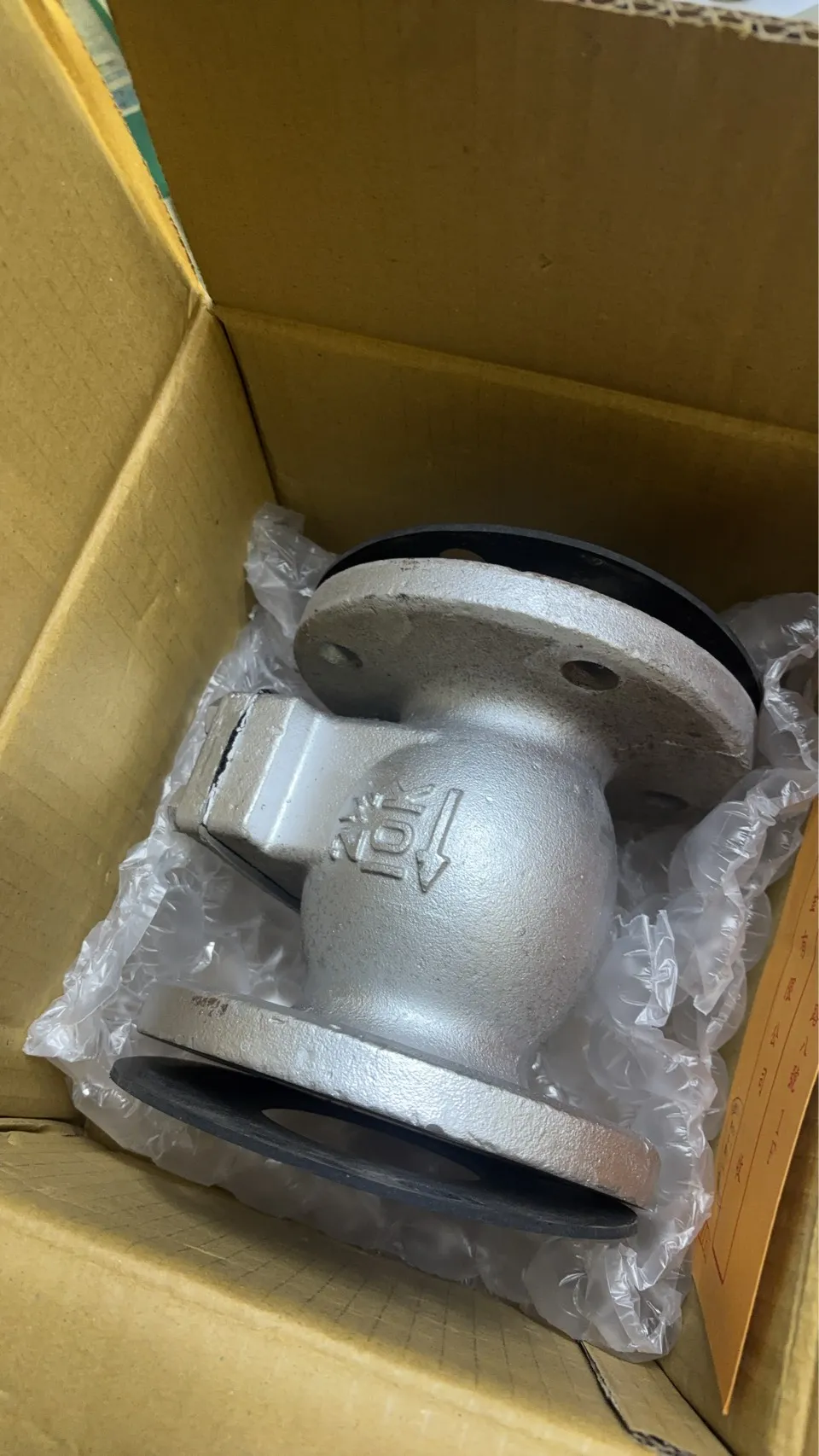 感謝墾丁客訂橫式逆止閥一個。專賣多種閥類歡迎洽詢