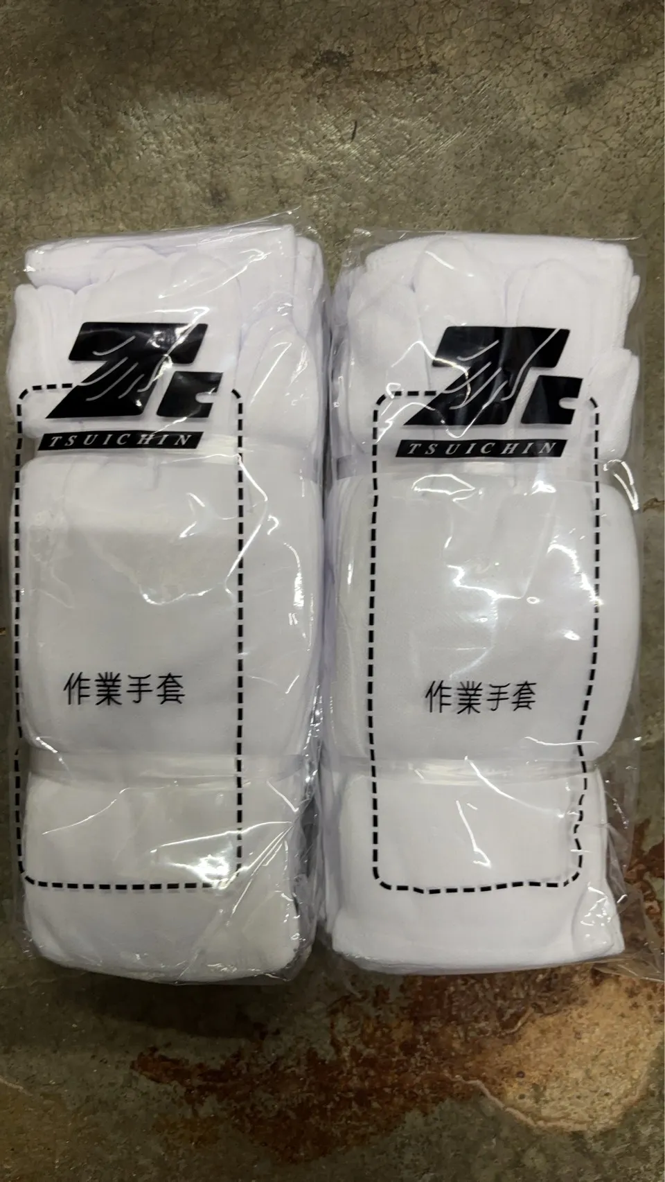 電子作業手套（白）