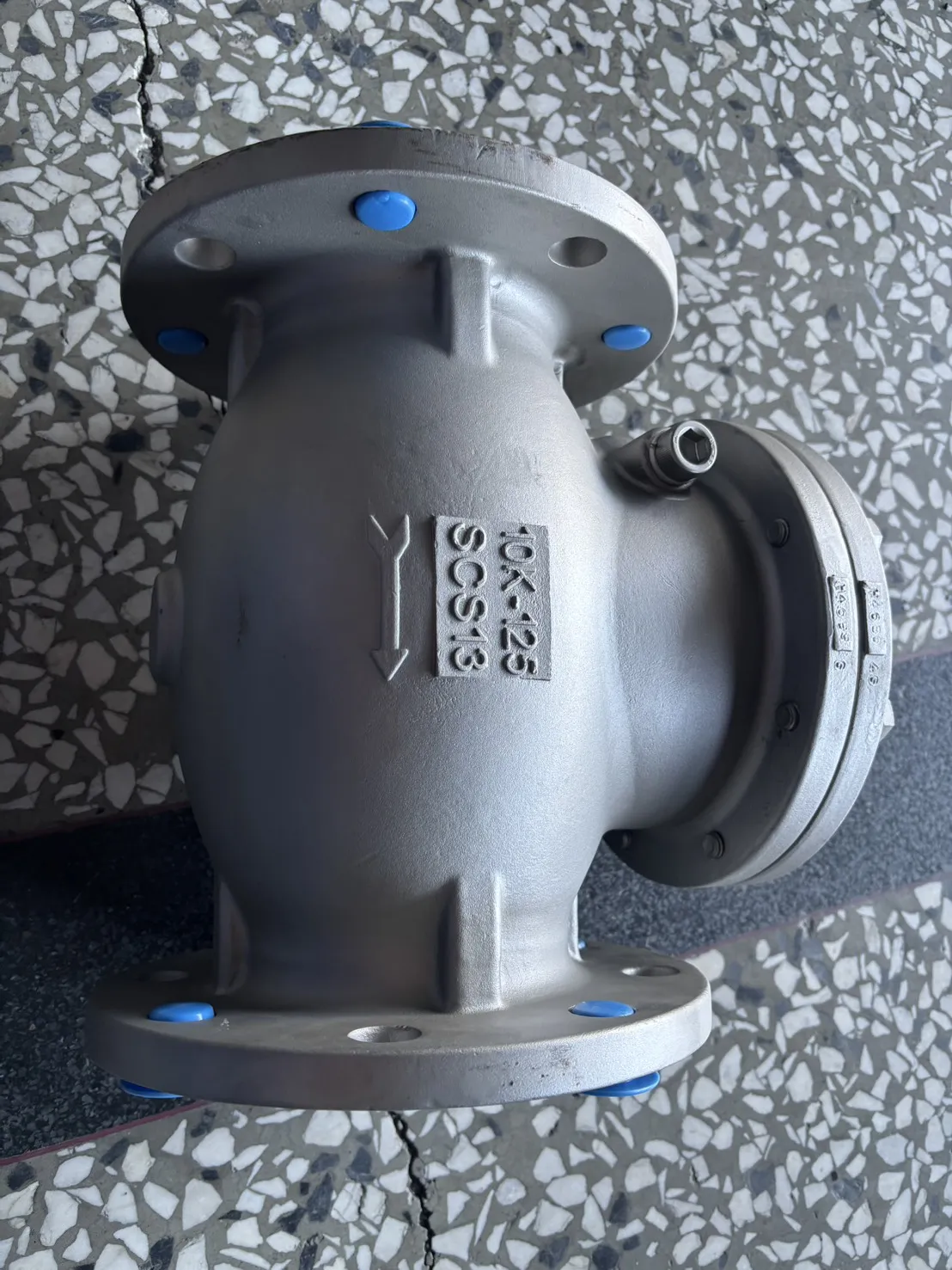 白鐵橫式逆止閥FS032