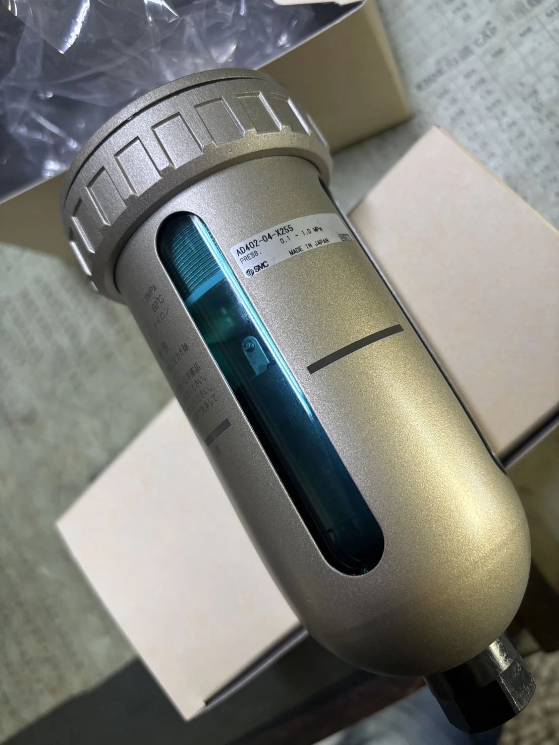 SMC管末排水器AD402-04-X255