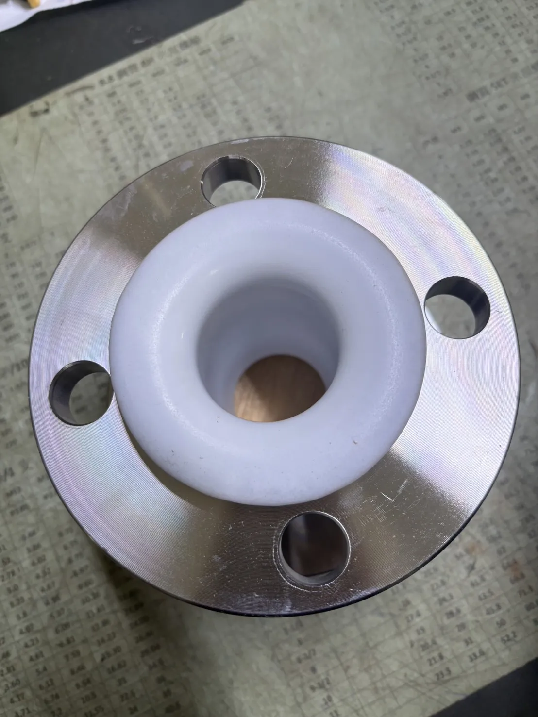 單球防震軟管（鐵氟龍內襯）