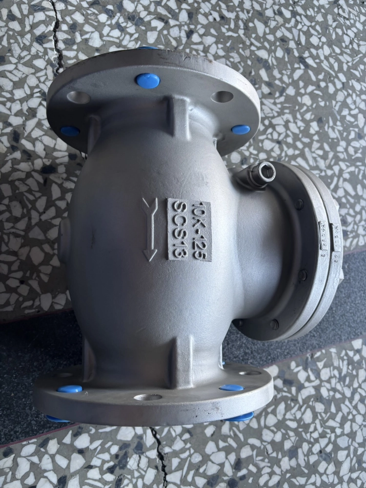 白鐵橫式逆止閥FS0