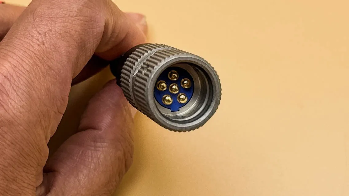 U-329/U connector soldering and assembly reference for tactical communication spiral cable