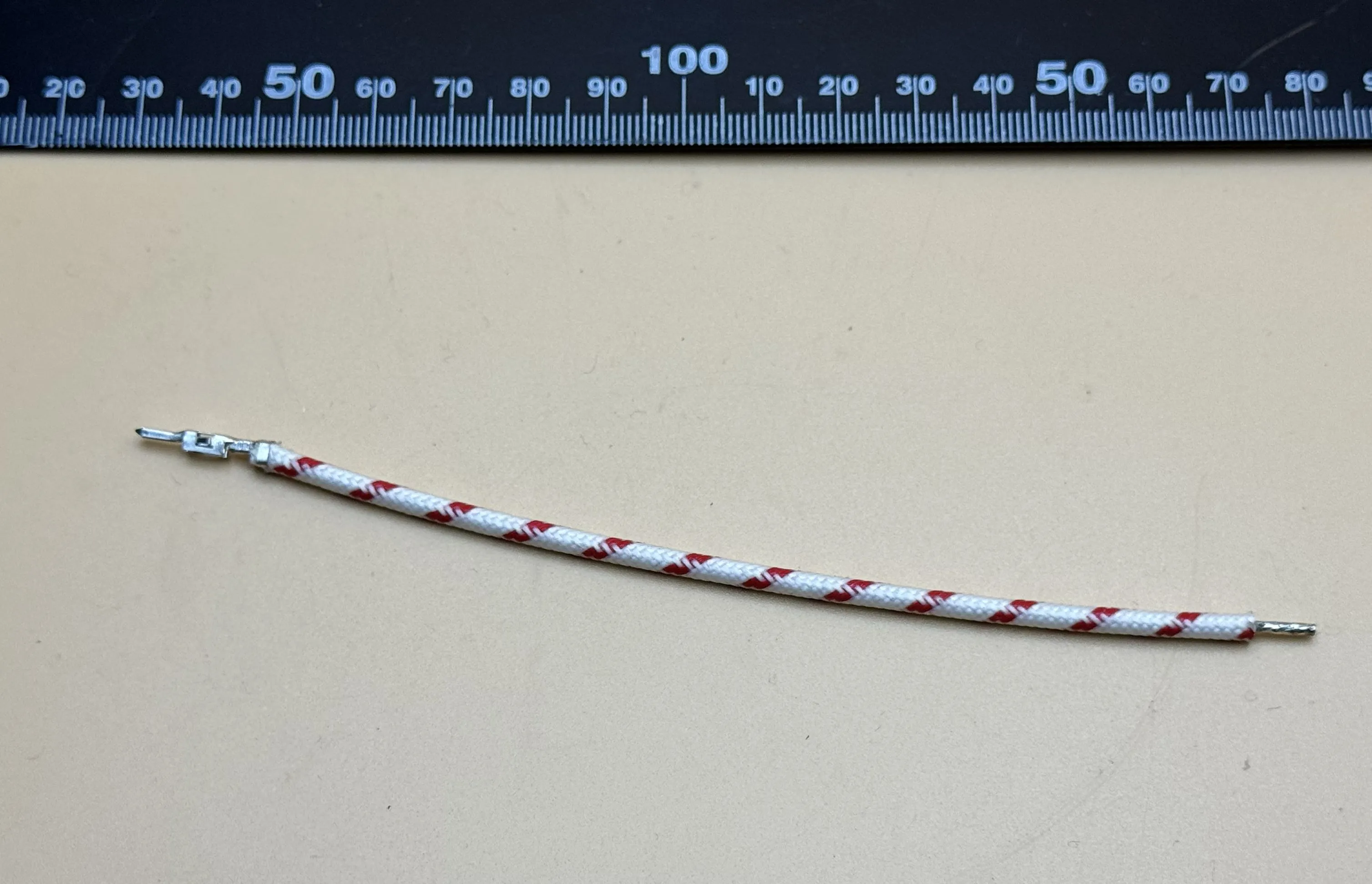 Crimped TGGT-400 high-temperature wire terminal for AI server power resistor cable assembly