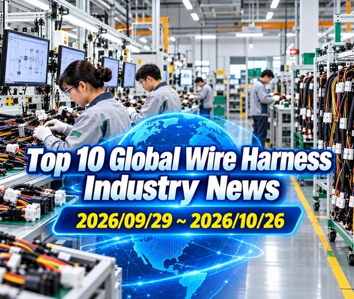 Top 10 Global Wire Harness Industry News 2026/09/29 to 2026/10/26