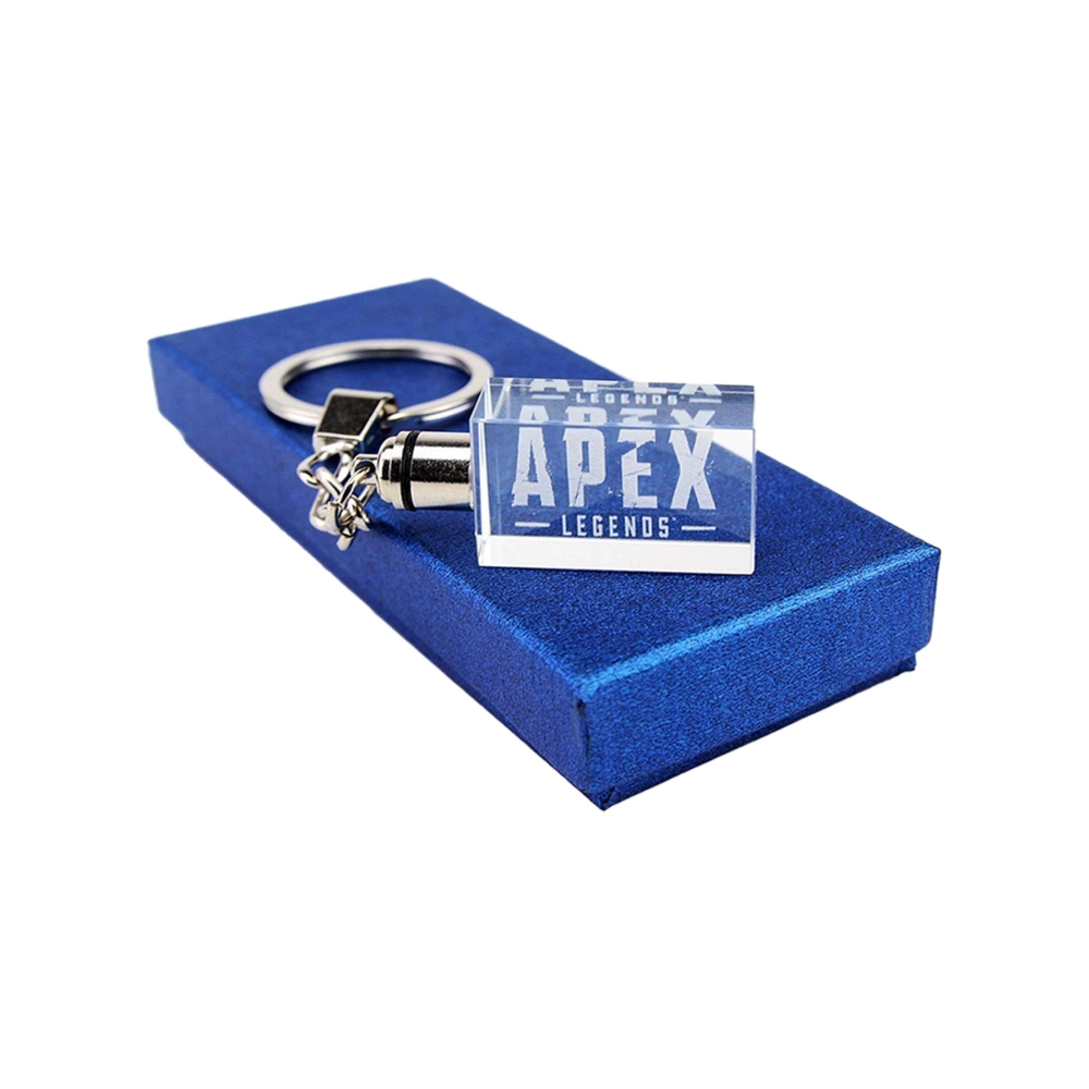 水晶方塊鑰匙圈