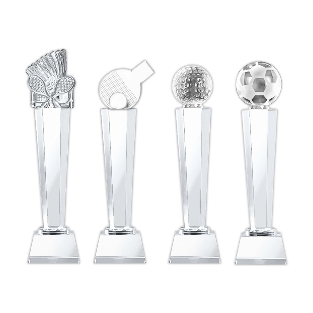 球類水晶獎盃(八種)